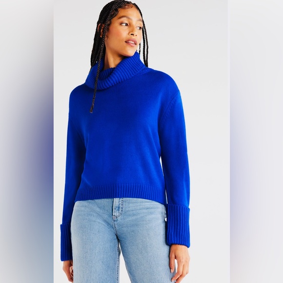 Scoop Sweaters - Scoop Chunky Turtleneck Sweater NWT